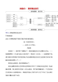 2025版高考语文热点题型与考点专练第三部分 关键点2 赏析表达技巧试题（Word版附答案）