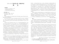 2025届河南省新乡市高三上学期第一次模拟考试 语文试卷（含答案）