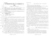 2025届湖北省恩施高中、夷陵中学、郧阳中学高三下学期模拟语文试题