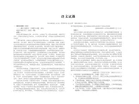 安徽省A10联盟2024-2025学年高二下学期5月学情调研考试语文试卷（PDF版附解析）