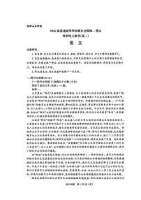 河南省青桐鸣2025届新高二下学期6月联考-语文试题+答案
