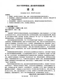 广西南宁市部分学校2024-2025学年高二下学期6月期末考试 语文 PDF版含解析含答案解析