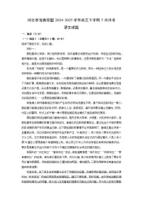 河北省沧衡联盟2024-2025学年高三下学期5月月考语文试卷（解析版）