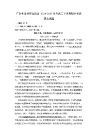 【语文】广东省深圳市龙岗区2024-2025学年高二下学期期末考试试题（解析版）