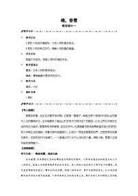 高中语文第一单元3 （百合花 *哦，香雪）3.2* 哦，香雪教案