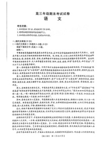 2025届湛江高三上学期期末-语文试卷（含答案）