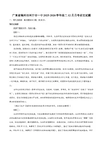 广东省梅州市兴宁市一中2025-2026学年高二12月月考语文试题-自定义类型