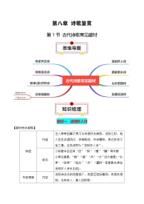 古代诗歌常见题材-高考语文一轮复习知识清单（全国通用）（解析版）