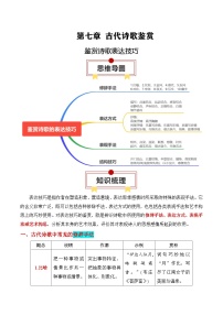 鉴赏诗歌表达技巧（解析版）-高考语文一轮复习知识清单