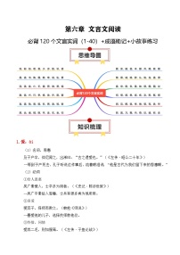 必背120个文言实词（1-40）+成语助记+小故事练习（解析版）-高考语文一轮复习知识清单