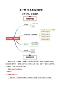 信息类文本分析材料，合理推断-高考语文一轮复习知识清单（解析版）
