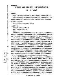 语文-河南青桐鸣2025-2026学年（上）高二年级2月期末考试卷及答案