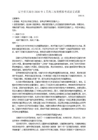 辽宁省大连市2026届高三上学期1月双基模拟考试语文试题（含答案）