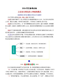 专题7.1 作文必备：议论文的5种常见结构模式（起承转合 并列式 递进式 对比式 引议联结）-2026年高考语文议论文写作讲练（全国通用）