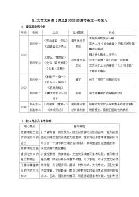 四.文言文阅读【讲义】2026届高考语文一轮复习