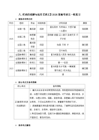 八.词语的理解与运用【讲义】2026届高考语文一轮复习