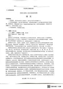 安徽江南十校2025-2026学年高三下学期开学语文试题