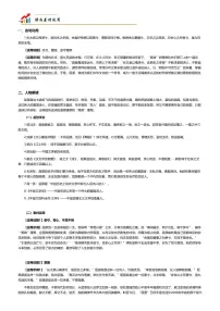 2026年语文高考二轮专题复习写作素材练习-离骚（节选）屈原