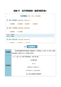 高考语文二轮知识清单-古代诗歌鉴赏（鉴赏诗歌形象）（全国通用）（学生版）