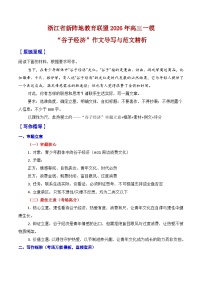 浙江省新阵地教育联盟2026年高三一模作文导写与范文精析（谷子经济）-2026年高考语文一模作文导写讲练（浙江专用）