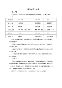 五年高考(2016-2020)语文真题分项版解析——专题13 图文转换