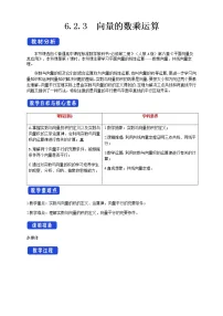 高中数学人教A版 (2019)必修 第二册6.2 平面向量的运算精品教案及反思