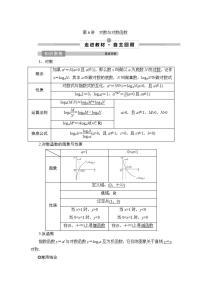 2022高考数学人教版（浙江专用）一轮总复习学案：第二章 第6讲　对数与对数函数