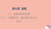 高中数学人教A版 (2019)必修 第二册7.2 复数的四则运算教课内容课件ppt