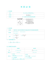 考前必背知识点-2022版数学必修5 人教版（新课标） 同步练习 （Word含解析）