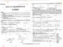 2021届宁夏吴忠市高三下学期4月高考模拟（第二次联考）数学文试题 PDF版