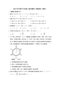 宁夏中卫市2021届高三高考三模数学(理科)试题 Word版含解析