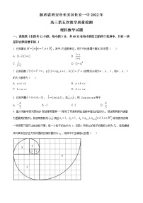 2022西安长安区一中高三第五次模拟考试数学（理）含答案