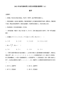 2021湖南省四大名校名师团队高三下学期5月高考猜题卷（A）数学试题含答案