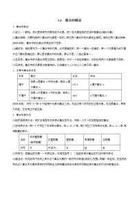 高中数学人教A版 (2019)必修 第一册1.1 集合的概念同步达标检测题
