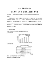 高中数学人教B版 (2019)必修 第二册第五章 统计与概率5.1 统计5.1.3 数据的直观表示第1课时导学案