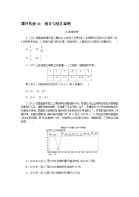 统考版高中数学（文）二轮复习课时作业+详解答案