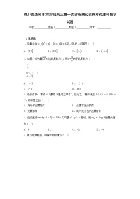 四川省达州市2023届高三第一次诊断测试模拟考试理科数学试题及答案