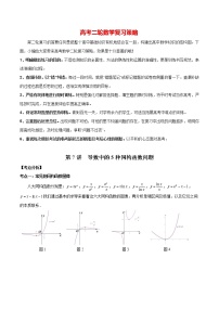 备战2023年高考数学常考题型分类讲义  第07讲  导数中的5种同构函数问题