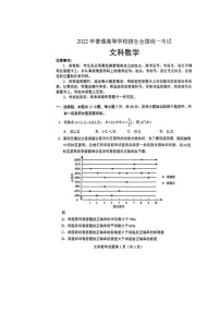 2022年全国甲卷数学文科高考真题