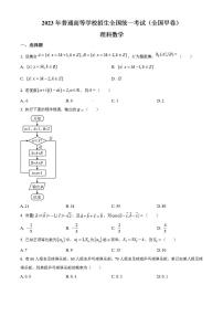 2023年高考真题——理科数学（全国甲卷）Word版无答案