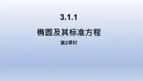 高中数学人教A版 (2019)选择性必修 第一册3.1 椭圆图片ppt课件