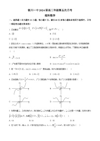 宁夏银川市银川一中2024届高三上学期第五次月考数学（理）试题