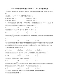 2023-2024学年宁夏育才中学高二（上）期末数学试卷（含解析）