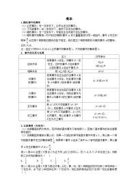 高三数学知识点总结：34：概率