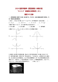 2024高考数学百日逐题计划“8+3+3”新结构选填专项（25）