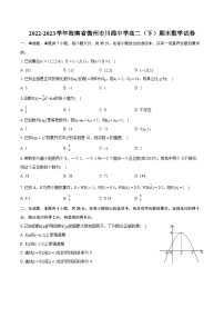 2022-2023学年海南省儋州市川绵中学高二（下）期末数学试卷(含详细答案解析)