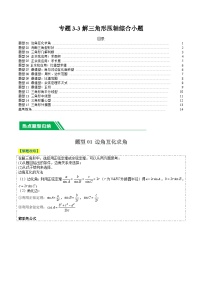 专题3-3 解三角形压轴综合小题（15题型+解题攻略）-2024年高考数学二轮热点题型归纳与变式演练（新高考通用）