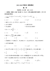 四川省成都市第七中学2024届高三下学期二诊模拟考试数学试卷（Word版附解析）
