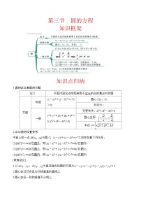 新高考数学圆锥曲线62种题型第三讲  圆的方程（教师版）