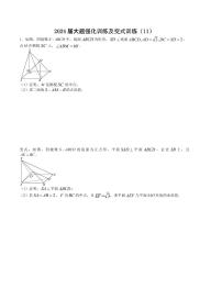 大题强化及变式训练（11）-2024届高三数学二轮复习大题强化及变式训练（新高考九省联考题型）（原卷+解析版）